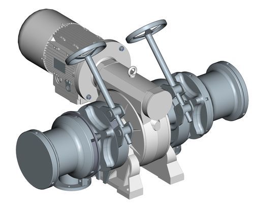 Salpa ancora elettrico - CW-19 - Italwinch - idraulico / per barca / orizzontale