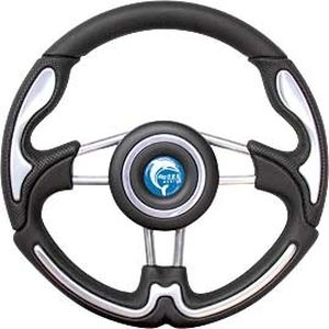 Volante per barca a motore rivestito con vernice poliuretanica - C360754X0NA Series - OBA Tradizione Futura - in alluminio / racing