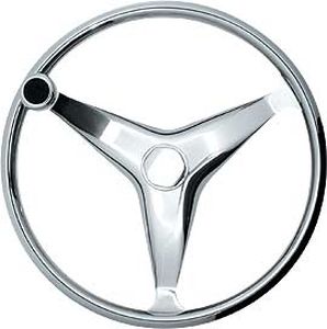 Volante per barca a motore in acciaio inossidabile - MODEL 720 SERIES - OBA Tradizione Futura