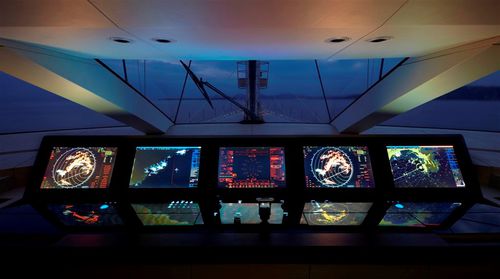 Schermo marino - Radio Zeeland DMP - multifunzione / touch screen