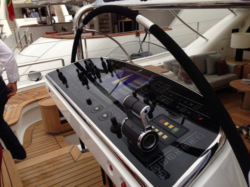 Quadro di comando per yacht - Glass  - Radio Zeeland DMP - per elica / per motore / con leva di comando