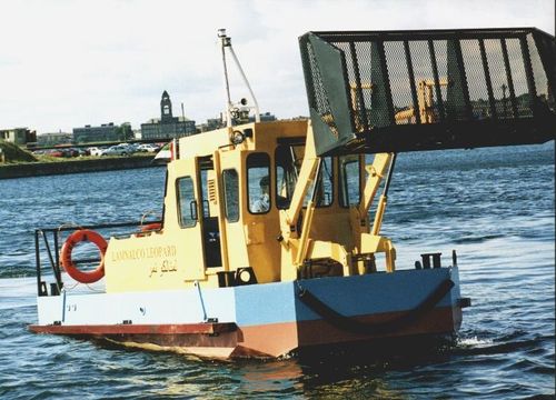 Barca professionale draga con escavatore - MK. 2 - Water Witch Workboats