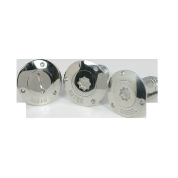 Tappo d'imbarco con filettatura - Waste - Hood Yacht Systems - con chiave / in acciaio inossidabile