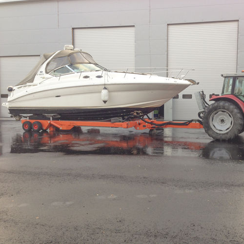 Carrello di movimentazione pesante - HBC25L - ROODBERG - di varo / per barca / per cantiere navale