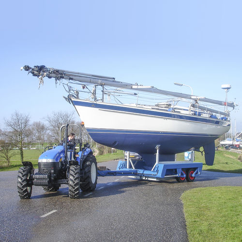 Carrello per movimentazione - CT18 - ROODBERG - per barca / per cantiere navale / a 2 assi
