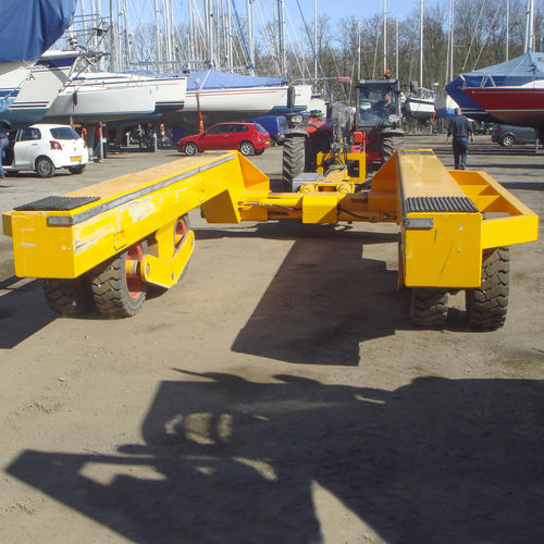 Carrello per movimentazione - CT32 - ROODBERG - per barca / per cantiere navale / a 2 assi