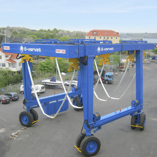 Travel lift controllato a distanza - PHP270 - ROODBERG - a ruote indipendenti / per carichi pesanti / a forma di U