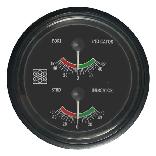 Indicatore per barca - IAB13594 - San Giorgio S.E.I.N srl - analogico / nero / IP67