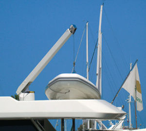 Gruetta per barca - Sanguineti Chiavari produzione articoli nautici s. - per yacht / idraulica / telescopica