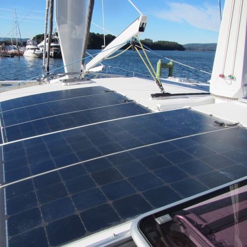 Pannello solare flessibile - POWER M-SERIES - SOLARA - in silicio monocristallino / per barca
