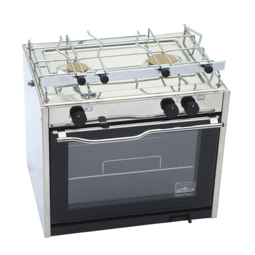 Fornelli con forno integrato per barca - CLASSIC - Techimpex - a gas / 2 fuochi