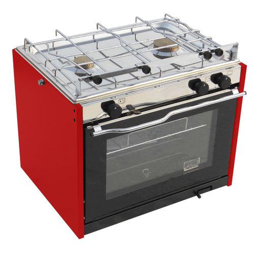 Fornelli con forno integrato per barca - XL2 RED - Techimpex - a gas / 2 fuochi