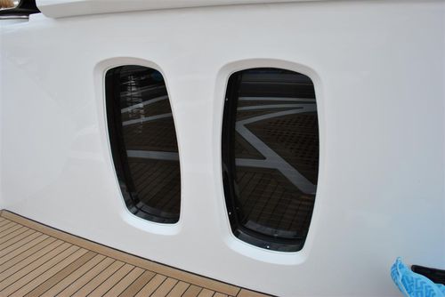 Oblò rettangolare - Trend Marine Products - per yacht / per barca / filomuro