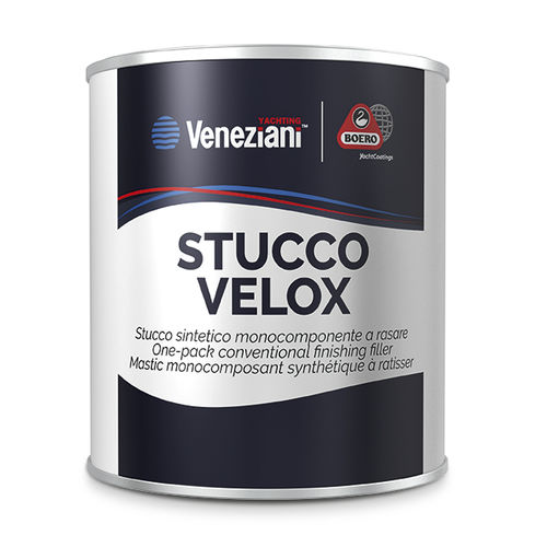 Stucco Filler Fine Monocomponente Per Carrozzeria - Tubo Da 180 Grammi, Per Ritocchi