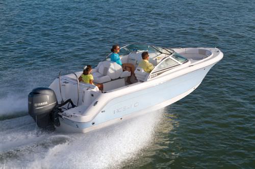 Runabout fuoribordo - R227 - Robalo - bow-rider / con dual console / da wakeboard