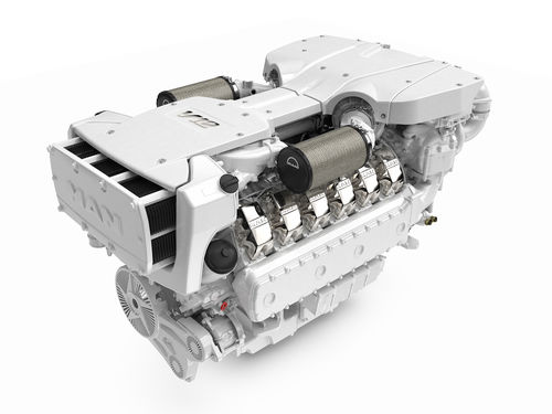 Motore entrobordo - V12-1800 - MAN Truck & Bus SE - Engines & Components - diesel / da diporto / common-rail