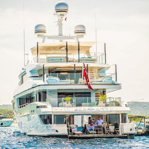 Mega-yacht da crociera - Scorpion - Cantieri Navali San Lorenzo - raised pilothouse / in acciaio