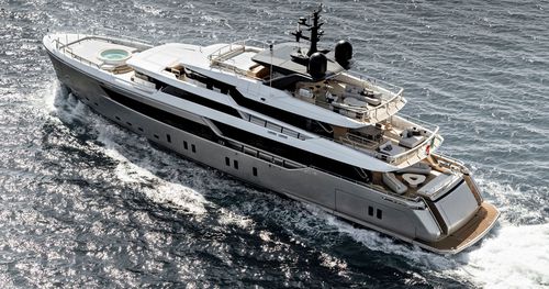 Super-yacht da crociera - Alloy - Cantieri Navali San Lorenzo - raised pilothouse / dislocante / in alluminio