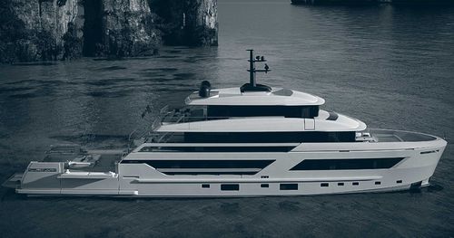 Super-yacht da crociera - 44X-Space - Cantieri Navali San Lorenzo - tradizionale / raised pilothouse / con piscina