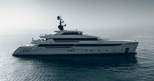 Mega-yacht da crociera - Rose d'Or - Cantieri Navali San Lorenzo - tradizionale / raised pilothouse / in acciaio