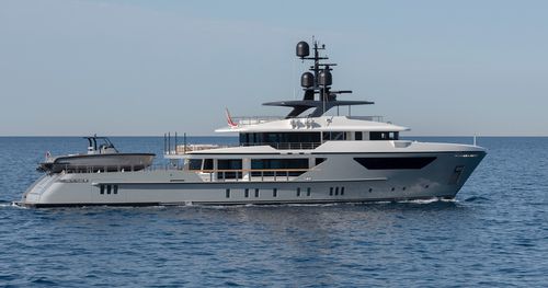 Mega-yacht da crociera - Drifter W - Cantieri Navali San Lorenzo - raised pilothouse / con eliporto