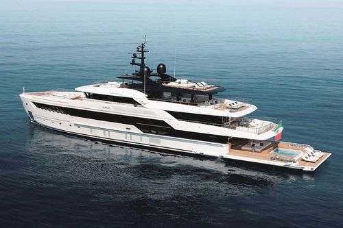 Mega-yacht da crociera - 50 - Cantieri Navali San Lorenzo - raised pilothouse / in acciaio / con piscina