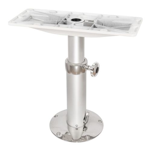 Base per tavolo per barca regolabile - 2091 - NorSap AS - in alluminio / in acciaio inox