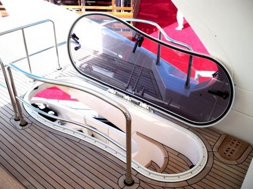 Passauomo per barca - Passofly - Nemo Industrie - per yacht / rettangolare / speciale