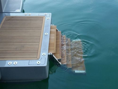 Scaletta per barca - 92 WBL  - Pin-craft - telescopica / di imbarco / per piattaforma