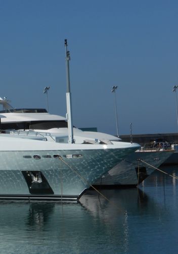 Gru per yacht - 51MH - Pin-craft - telescopica / per varo di battelli di servizio