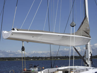 Boma per barca a vela - Offshore Spars - tipo Park Avenue