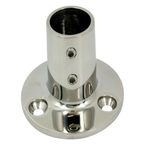 Raccordo per corrimano tondo in acciaio inox 0° AISI 304/316 Tipo di materiale acciaio aisi 304 satinato Per tubo 33,7x2mm