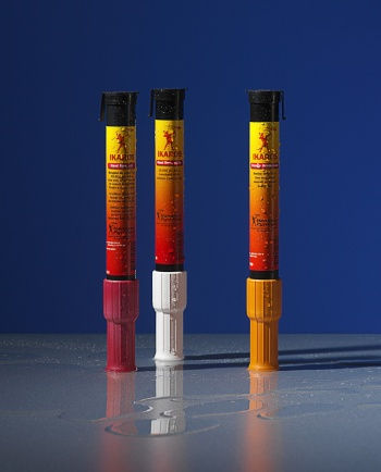 Fuoco a mano di posizione - Hansson Pyrotech - per nave / bianco / SOLAS