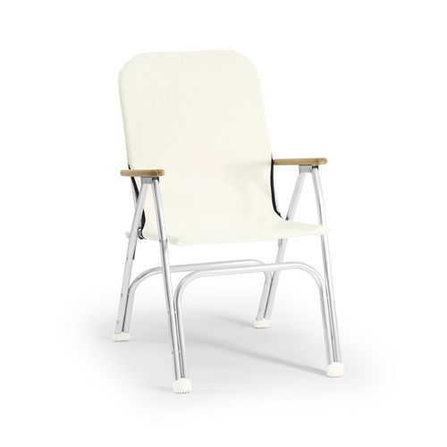 Sedia standard per barca - M120 series - Forma Marine Furniture, LLC. - pieghevole / nera / blu