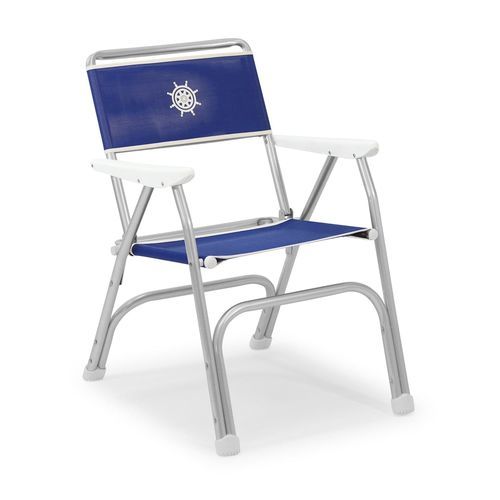 Sedia standard per barca - M100PW - Forma Marine Furniture, LLC. - per yacht / pieghevole / con braccioli