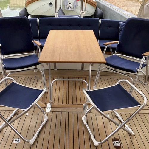 Sgabello per barca - M700NB - Forma Marine Furniture, LLC. - in alluminio