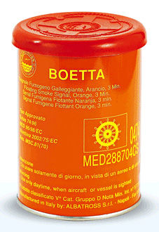Fumogeno flottante - BOETTA - Albatross - per barca