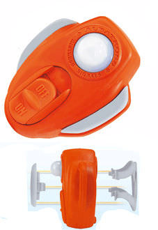 Lampada flash - Albatross - marina / per giubbotto di salvataggio / SOLAS