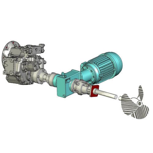 Modulo ibrido - Twin Disc