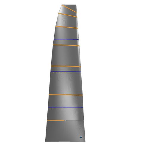 Randa - DFi Horn  - Incidence Sails - per barca a vela da regata / a membrana