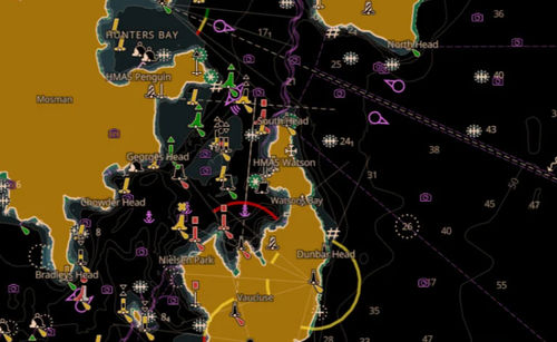 Carta nautica di correnti e maree - X Generation - C-MAP - 3D / digitale / per dispositivo mobile