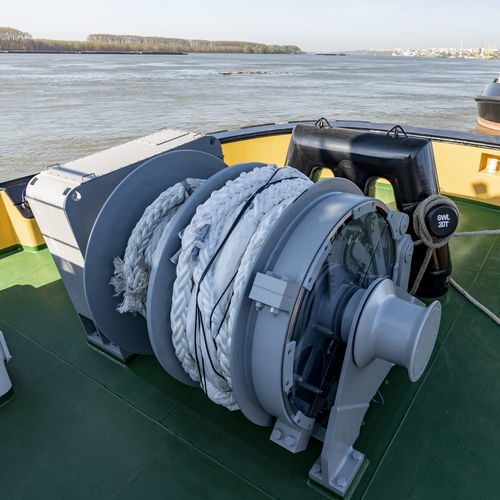 Argano per nave - Gearbox - Damen Marine Components - per rimorchio / con motore elettrico / con motore idraulico