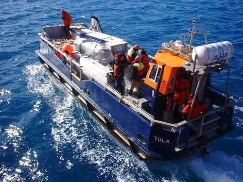 Barca professionale mezzo da sbarco - ALN 004 ‘Tula’ - Alnmaritec - entrobordo / in alluminio