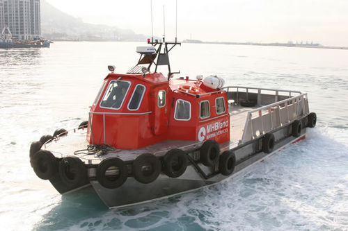 Barca professionale barca di trasporto logistico - ALN 086 ‘MHB Swordfish’ - Alnmaritec - entrobordo a idrogetto / in alluminio