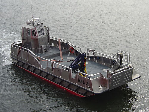 Barca professionale mezzo da sbarco - ALN 066 ‘RAL 3’ - Alnmaritec - entrobordo / in alluminio