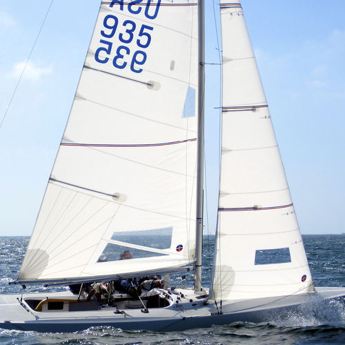 Randa - Ullman Sails - per imbarcazione a chiglia da regata monotipo / taglio radiale / Dacron®