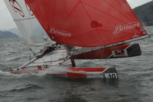Fiocco - Ullman Sails - per multiscafo sportivo / triradiale / Formula 18