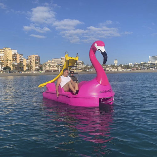 Pedalò 4 posti - GRAN FLAMENCO - AVENTURAS AQUATICAS - LA NORIA - in polietilene / per ditta di noleggio / commerciale