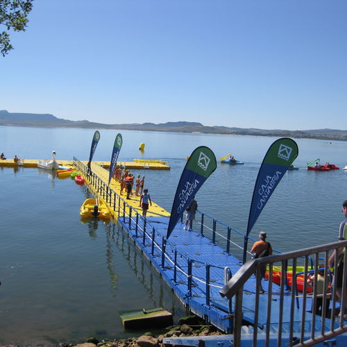 Pontile galleggiante - AVENTURAS AQUATICAS - LA NORIA - imbarcadero / per marina / per base turistica sportiva