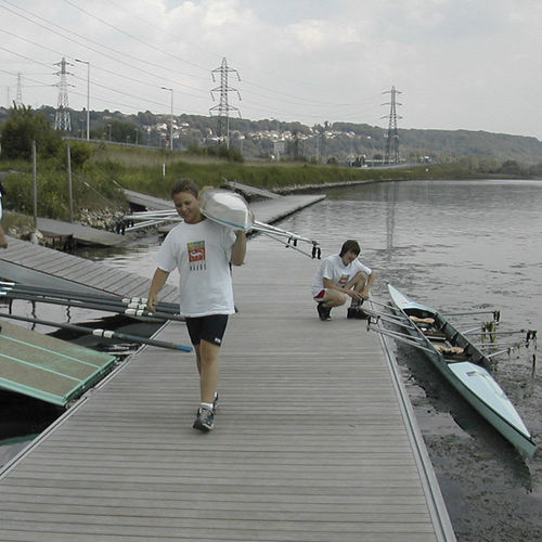 Pontile galleggiante - Metalu Industries International - di ormeggio / per canottaggio / in alluminio